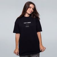 CAMISETA OVERSIZED PRETA - SCARY KOMBAT