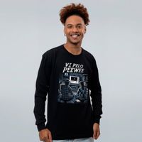 MANGA LONGA PRETA - VI PELO PEEWEE