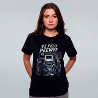CAMISETA PRETA - VI PELO PEEWEE