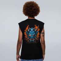 REGATA OVERSIZED PRETA - ONI CYBERPUNK
