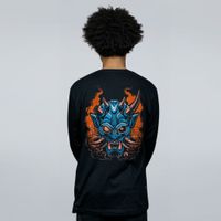 MANGA LONGA PRETA - ONI CYBERPUNK