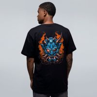 CAMISETA PRETA - ONI CYBERPUNK