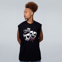 REGATA OVERSIZED PRETA - A MÁSCARA EM FITAS