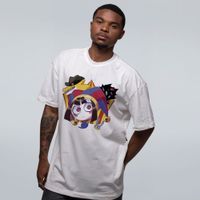 CAMISETA OVERSIZED OFF WHITE - A PALHAÇA SEM DONO