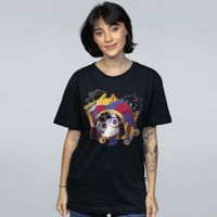 CAMISETA PRETA - A PALHAÇA SEM DONO