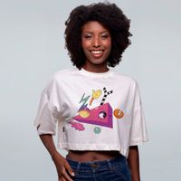 CROPPED OVERSIZED OFF WHITE - AOS PEDAÇOS