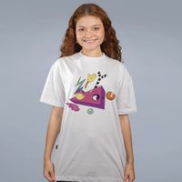 CAMISETA OVERSIZED OFF WHITE - AOS PEDAÇOS