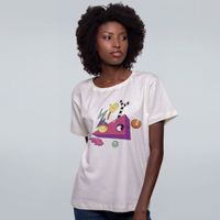 CAMISETA OFF WHITE - AOS PEDAÇOS