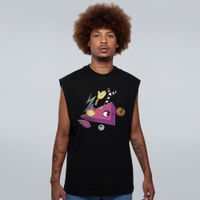 REGATA OVERSIZED PRETA - AOS PEDAÇOS