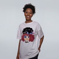 CAMISETA OVERSIZED OFF WHITE - BONECA DE PANO