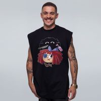 REGATA OVERSIZED PRETA - BONECA DE PANO