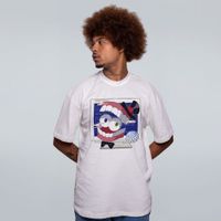 CAMISETA OVERSIZED OFF WHITE - O ANFITRIÃO DO CIRCO