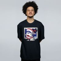 CAMISETA OVERSIZED PRETA - O ANFITRIÃO DO CIRCO