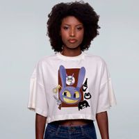 CROPPED OVERSIZED OFF WHITE - O COELHO QUEBRADO