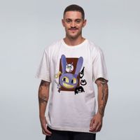 CAMISETA OFF WHITE - O COELHO QUEBRADO