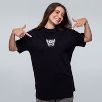 CAMISETA OVERSIZED PRETA - MESTRE NINJA