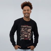 MANGA LONGA PRETA - ESTÁ TUDO CONECTADO