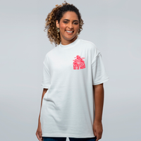 CAMISETA OVERSIZED OFF WHITE - OUT OF MANA