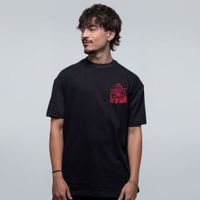 CAMISETA OVERSIZED PRETA - OUT OF MANA