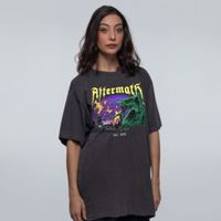 CAMISETA OVERSIZED ESTONADA - AFTERMATH