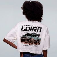 CROPPED OVERSIZED OFF WHITE - LOIRA
