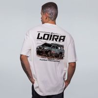 CAMISETA OVERSIZED OFF WHITE - LOIRA