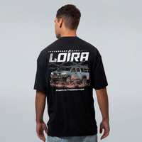 CAMISETA OVERSIZED PRETA - LOIRA