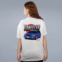 CAMISETA OVERSIZED OFF WHITE - SUBARU FORESTER STI