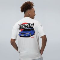 CAMISETA OVERSIZED OFF WHITE - SUBARU FORESTER STI