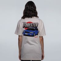 CAMISETA OFF WHITE - SUBARU FORESTER STI