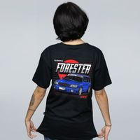 CAMISETA PRETA - SUBARU FORESTER STI