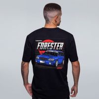 CAMISETA PRETA - SUBARU FORESTER STI