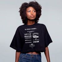 CROPPED OVERSIZED PRETO - FAMICLONES