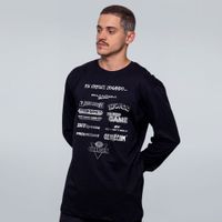 MANGA LONGA PRETA - FAMICLONES