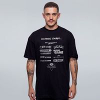 CAMISETA OVERSIZED PRETA - FAMICLONES