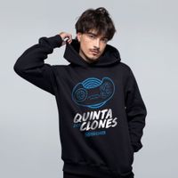 MOLETOM PRETO - QUINTA DOS CLONES