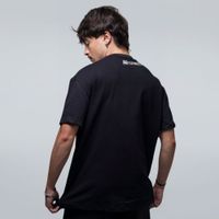 CAMISETA OVERSIZED PRETA - TARTARUGAS CHINESAS