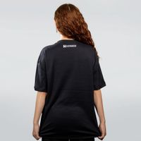 CAMISETA OVERSIZED PRETA - TARTARUGAS CHINESAS
