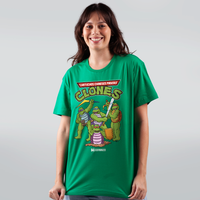 CAMISETA VERDE MUSGO - TARTARUGAS CHINESAS
