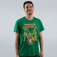 CAMISETA VERDE MUSGO - TARTARUGAS CHINESAS