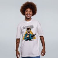 CAMISETA OVERSIZED OFF WHITE - O NERD TEM QUE ACABAR