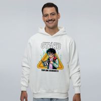MOLETOM OFF WHITE - OTAKU TEM QUE ACABAR
