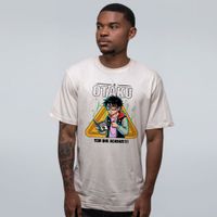 CAMISETA OFF WHITE - OTAKU TEM QUE ACABAR