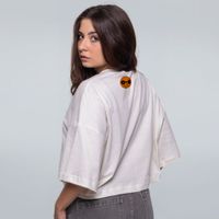 CROPPED OVERSIZED OFF WHITE - PUNIÇÃO