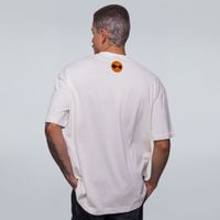 CAMISETA OVERSIZED OFF WHITE - PUNIÇÃO