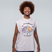 REGATA OVERSIZED OFF WHITE - QUE PROBLEMÃO