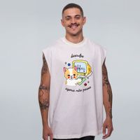 REGATA OVERSIZED OFF WHITE - DESCULPE AGORA NÃO POSSO