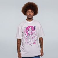 CAMISETA OVERSIZED OFF WHITE - TOKYO KOI FISH