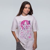 CAMISETA OVERSIZED OFF WHITE - TOKYO KOI FISH