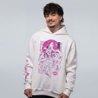 MOLETOM OFF WHITE - TOKYO KOI FISH